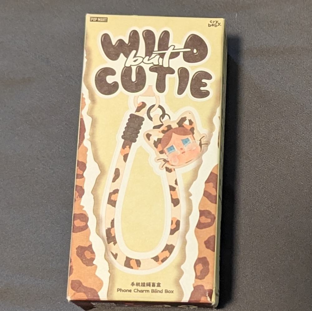 Pop Mart Crybaby Wild But Cutie Phone Charm Blind Box
